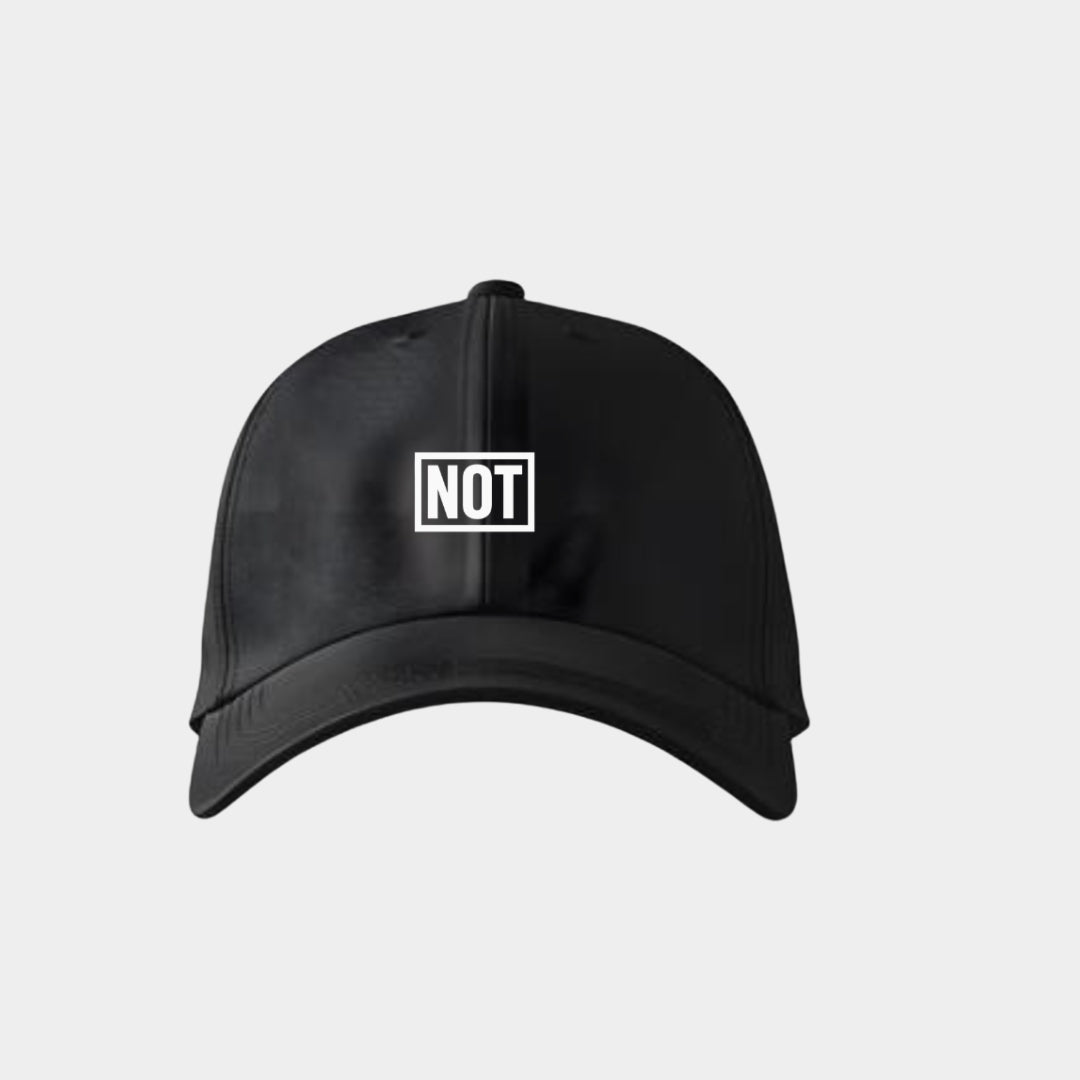 NOT Box Logo Cap – Black