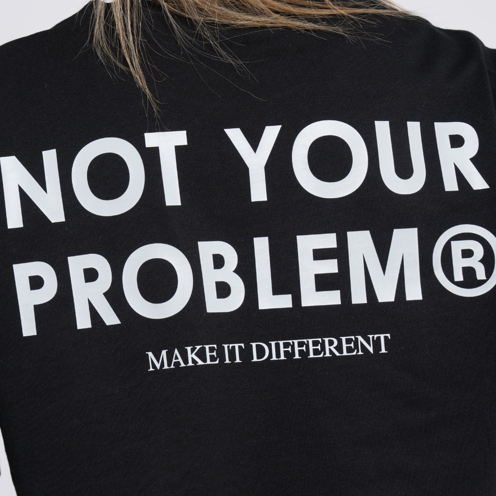 Signature Black Crop Top