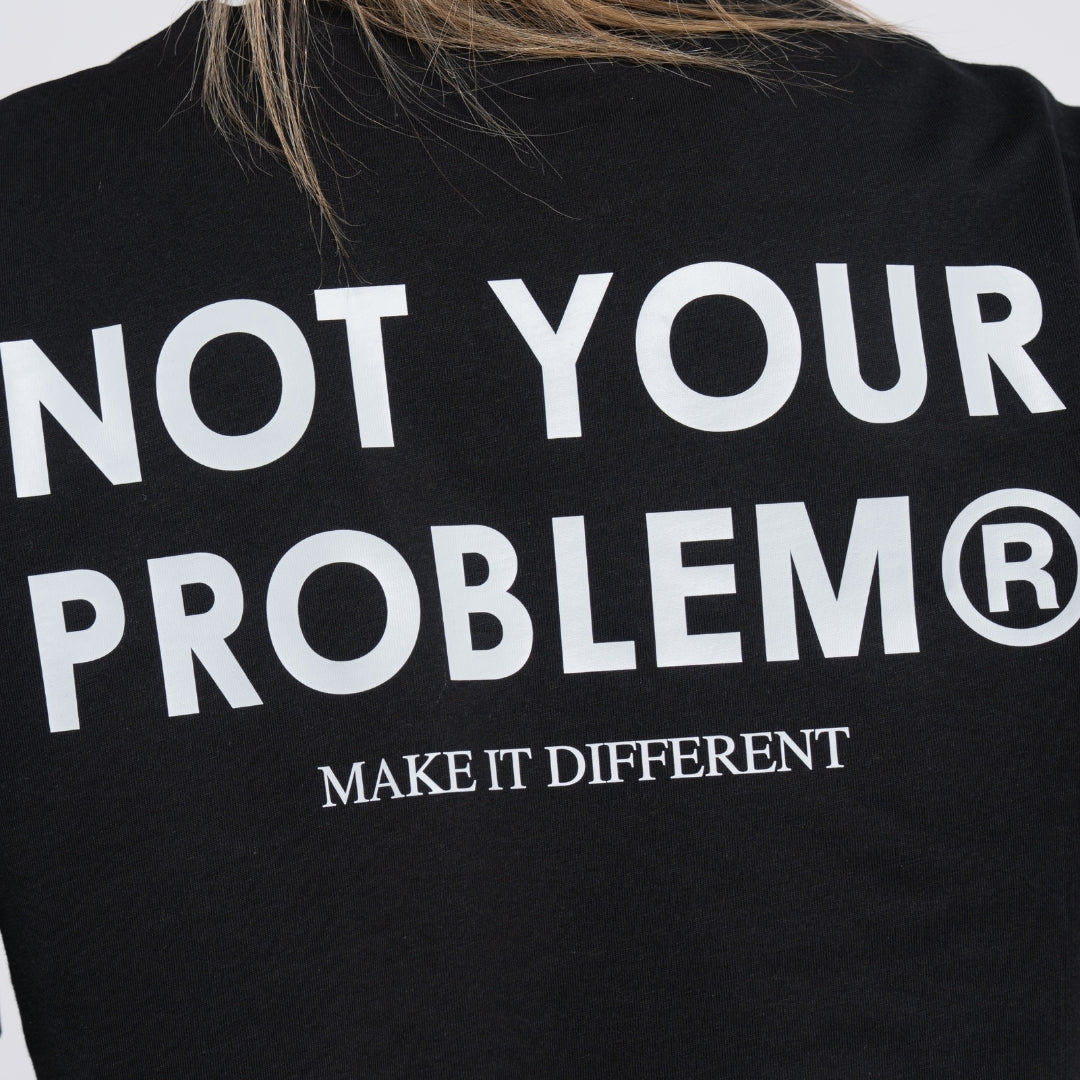 Signature Black Crop Top