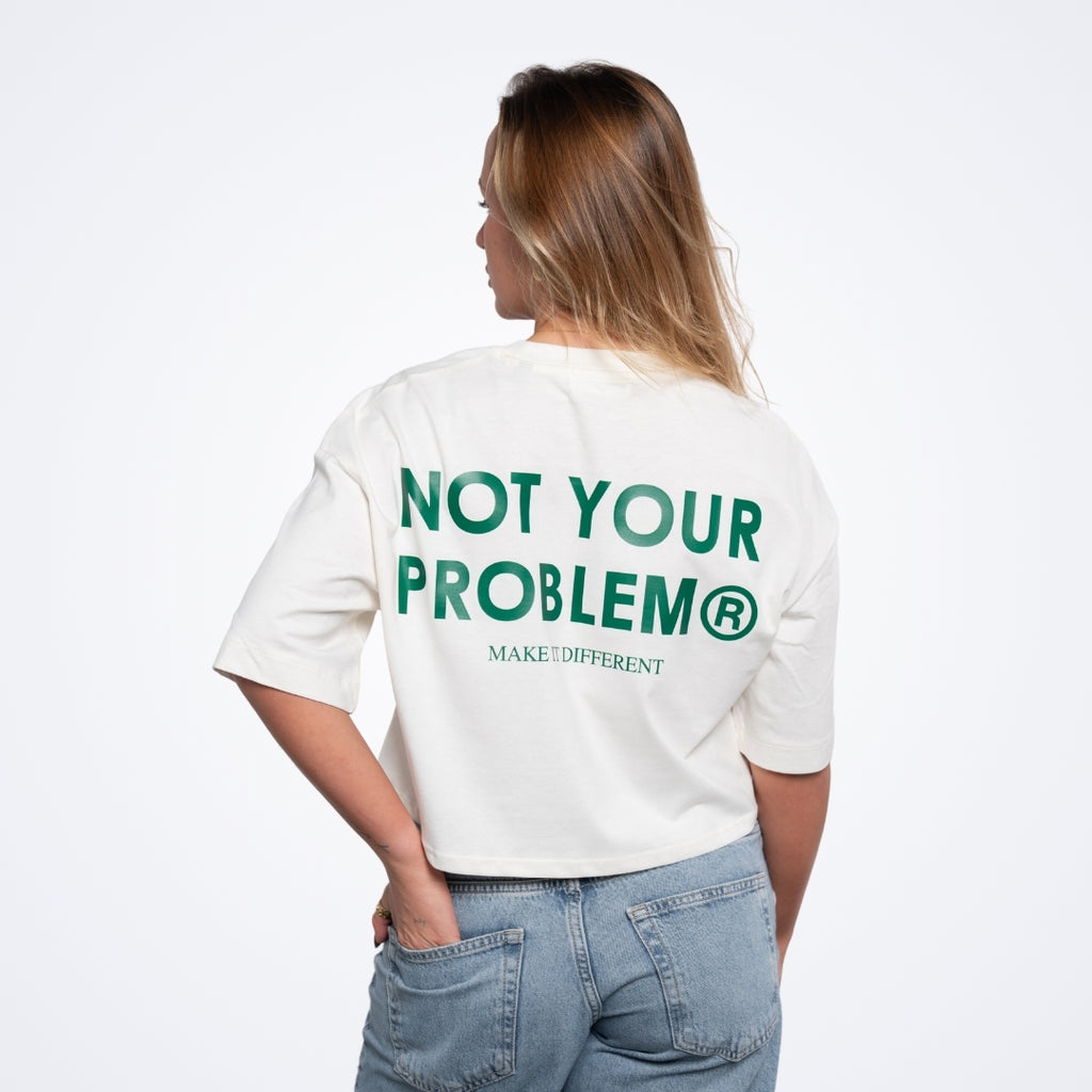 Signature Cream Crop Top