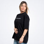 He's Just a Friend Black Tee