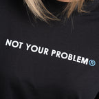 He's Just a Friend Black Tee