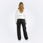 Whatever White Oversized Sweatshirt