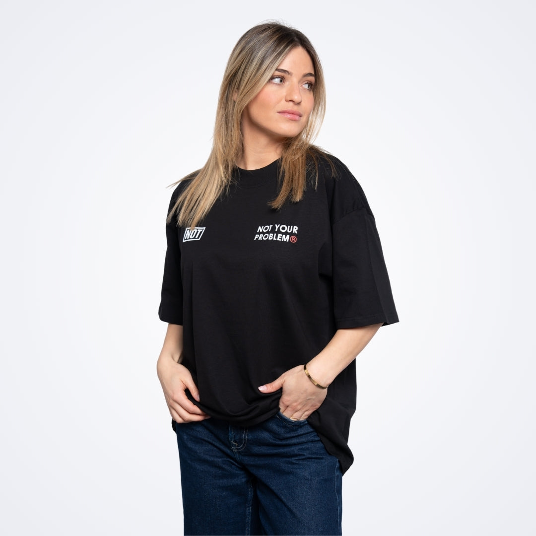 Nail Appointment Black Tee