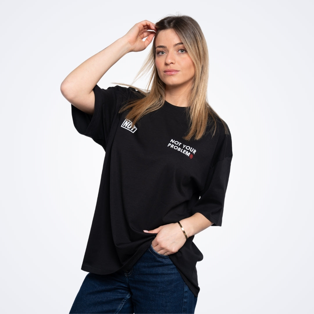 Nail Appointment Black Tee