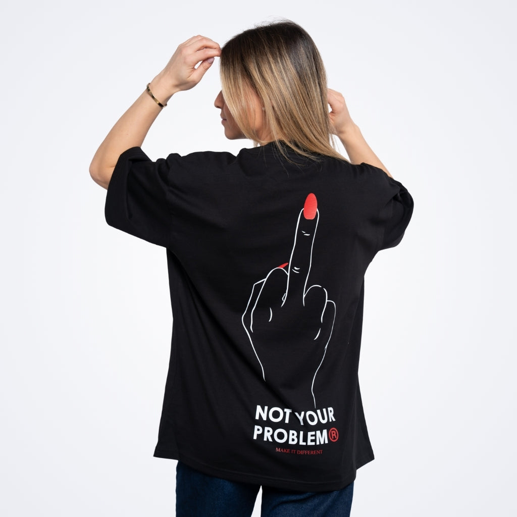 Nail Appointment Black Tee