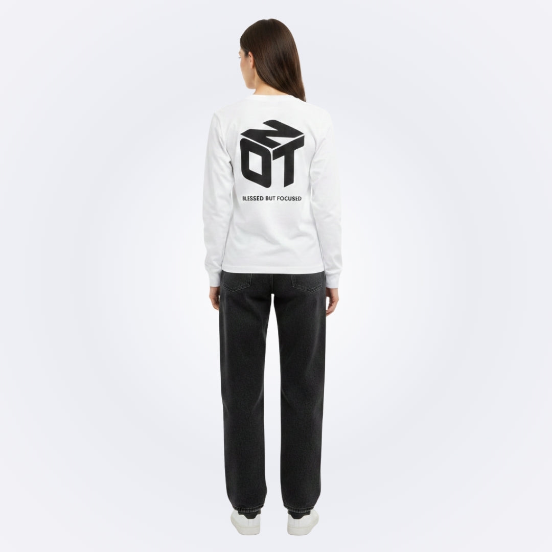 Blessed White Longsleeve