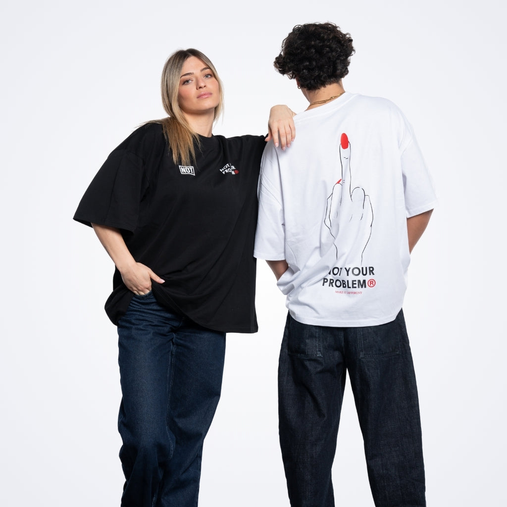 Nail Appointment Black Tee