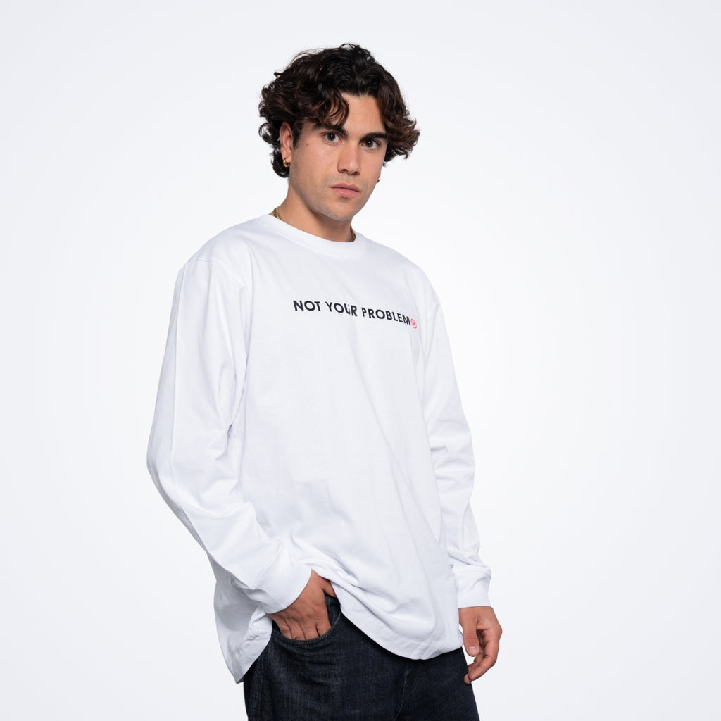 Signature White Longsleeve