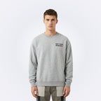 Signature Gray Oversized Sweatshirt