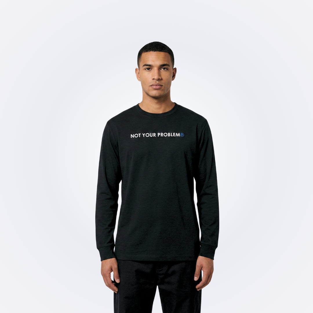 She's Just a Friend Black Longsleeve