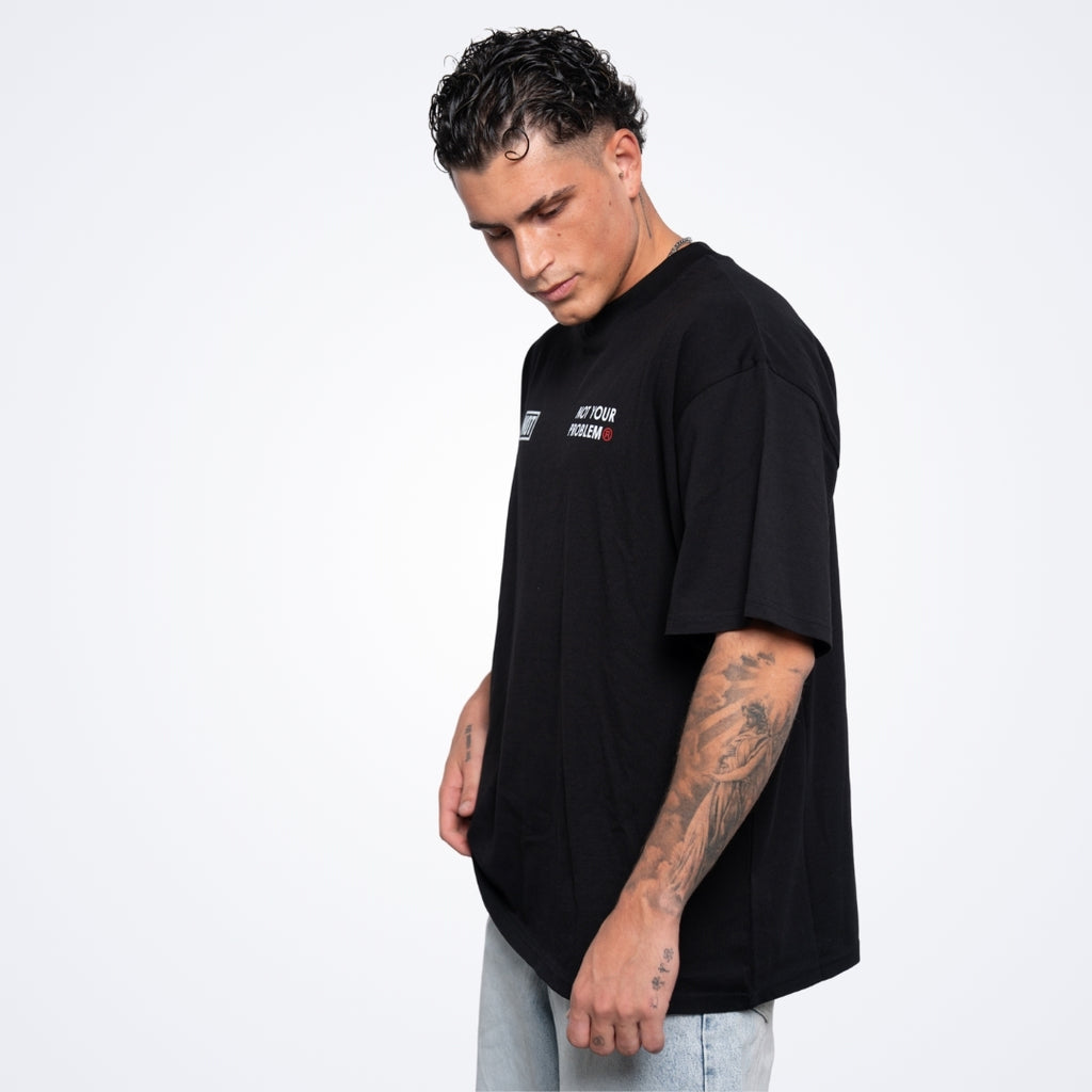 Nail Appointment Black Tee