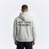 Signature Gray Oversized Hoodie