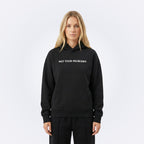 Signature Black Oversized Hoodie