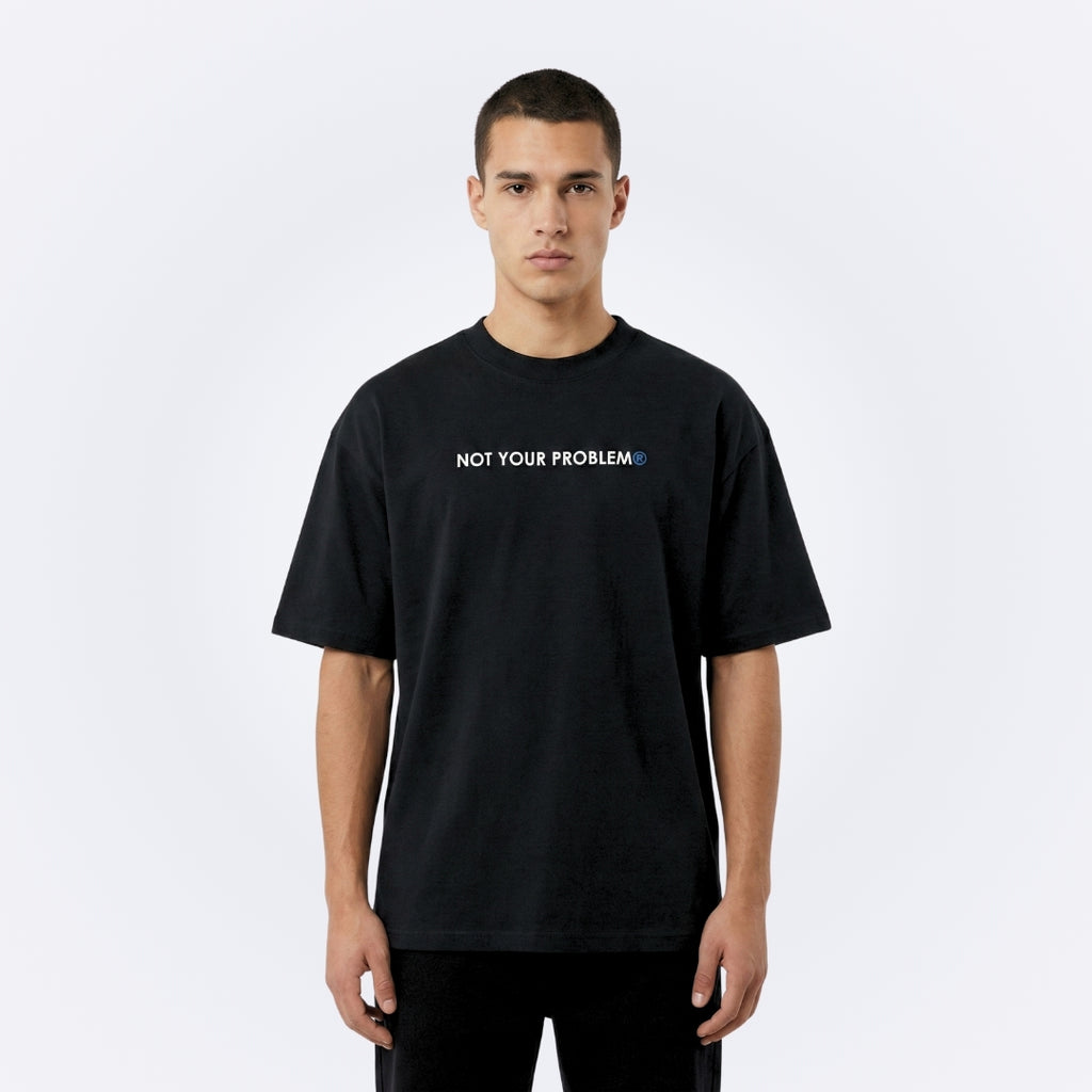 She's Just a Friend Black Tee