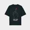 Nail Appointment Black Tee