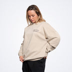 Signature Brown Oversized Sweatshirt