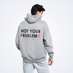 Signature Gray Oversized Hoodie