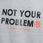 Signature Gray Oversized Hoodie