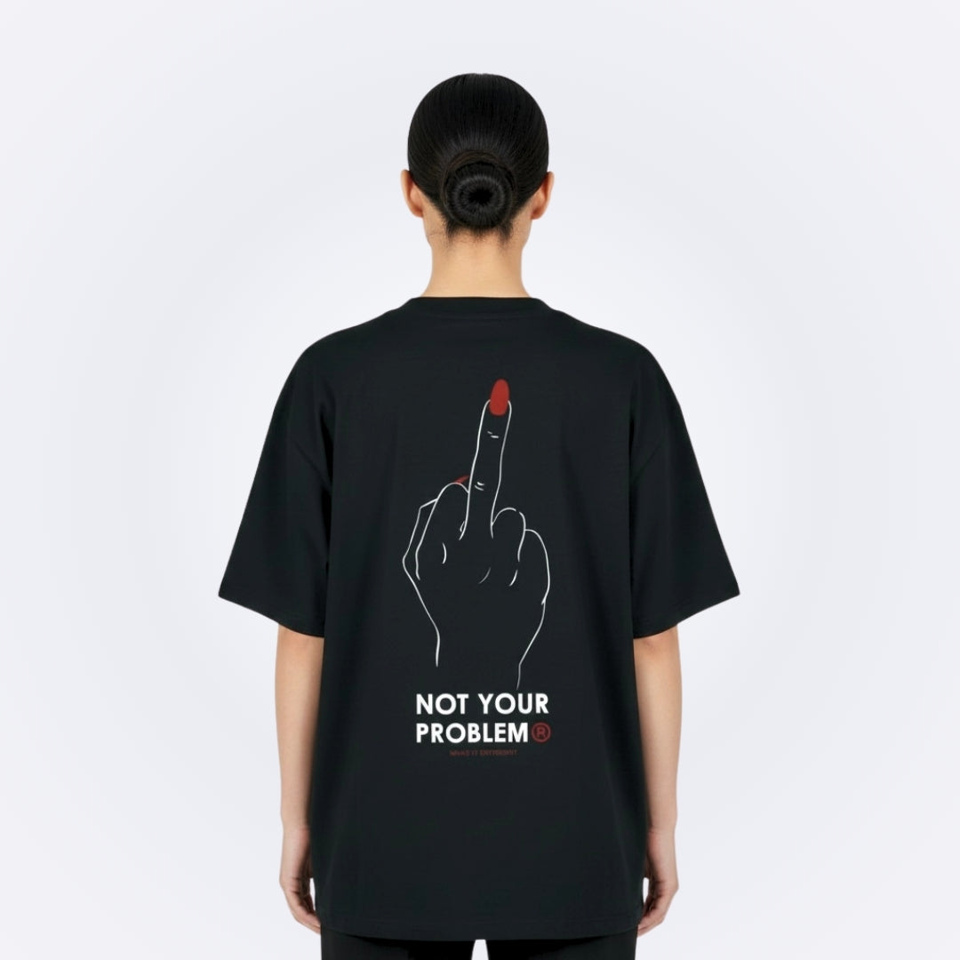 Nail Appointment Black Tee