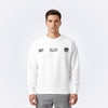 Whatever White Oversized Sweatshirt