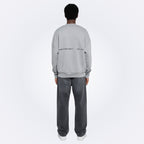 Whatever Gray Oversized Sweatshirt