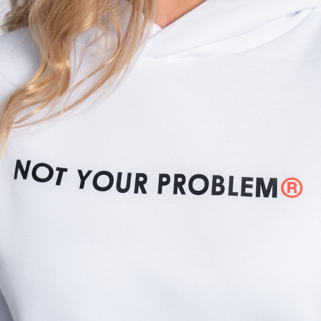 Signature White Oversized Hoodie