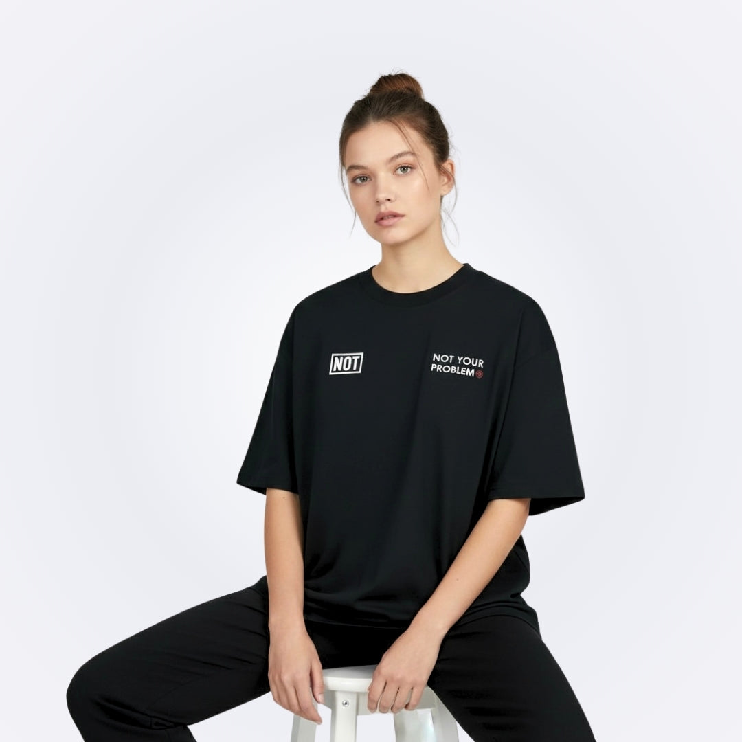 Nail Appointment Black Tee