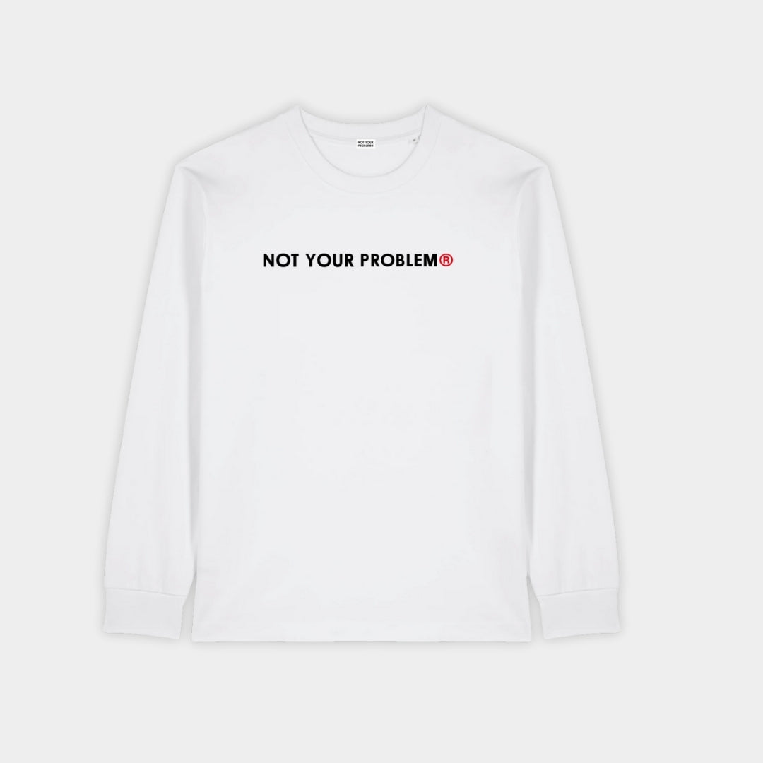 Signature White Longsleeve