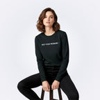 He's Just a Friend Black Longsleeve