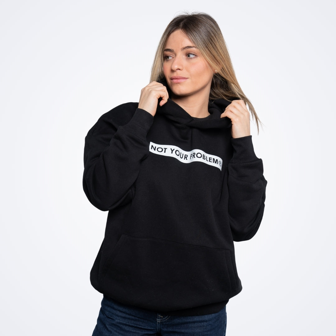 NOT Black Oversized Hoodie