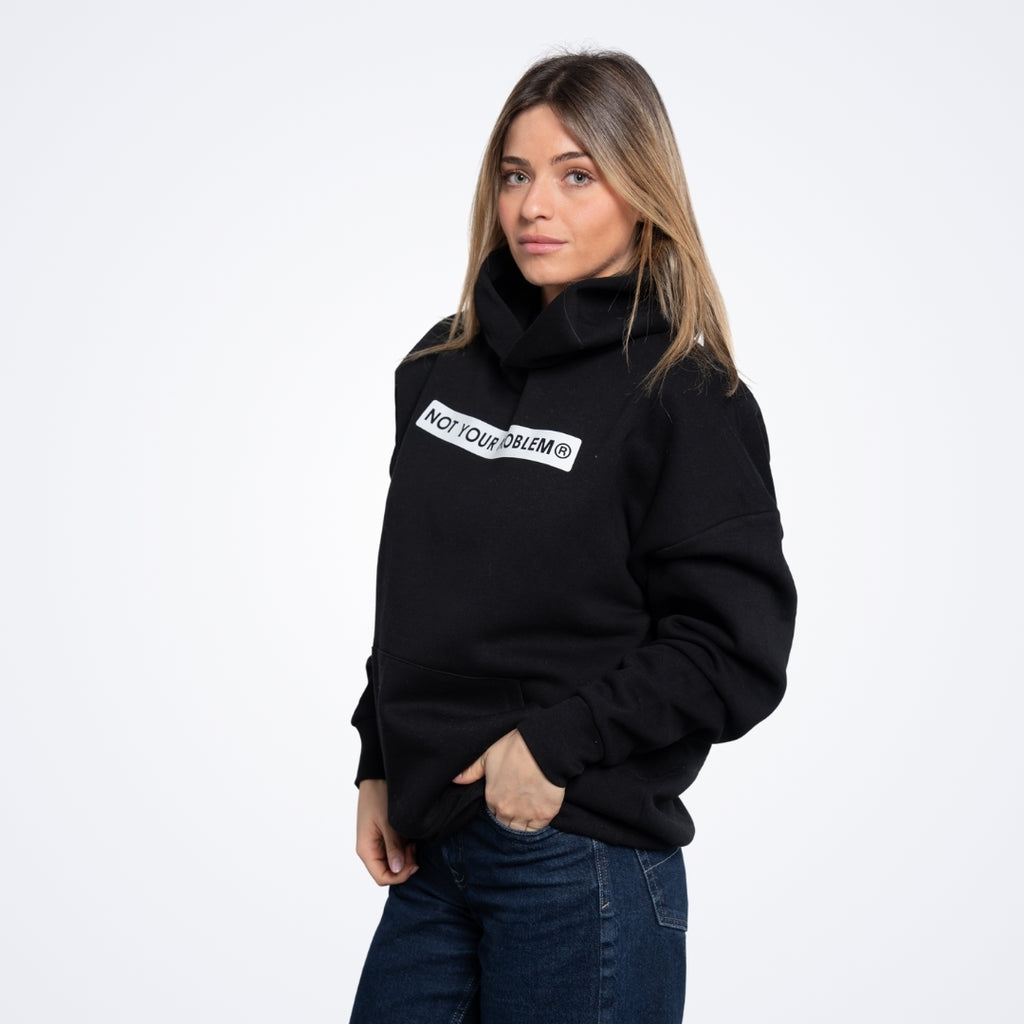 NOT Black Oversized Hoodie