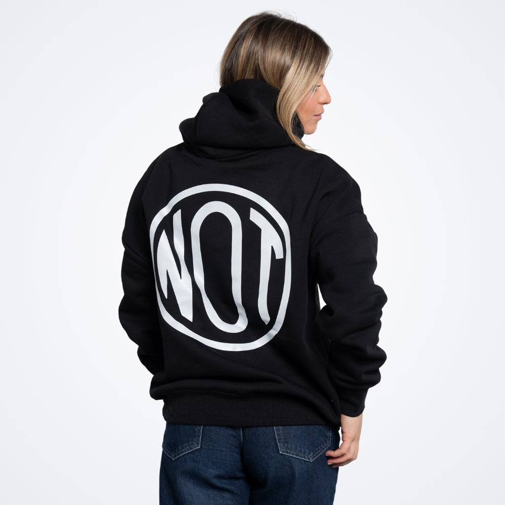NOT Black Oversized Hoodie