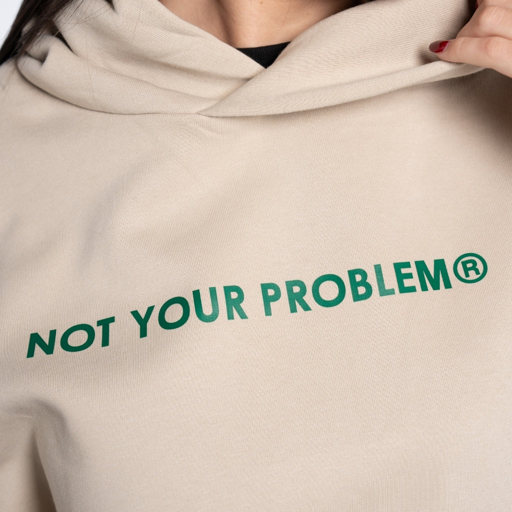 Signature Cream Oversized Hoodie