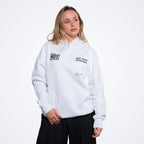 Blessed White Oversized Hoodie