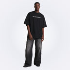 She's Just a Friend Black Tee