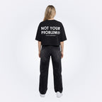 Signature Black Crop Top