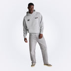 Nail Appointment Gray Oversized Hoodie