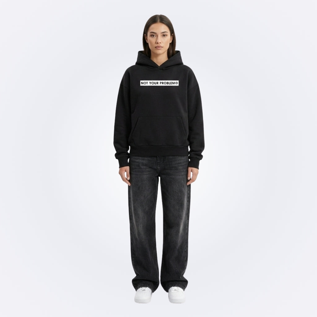 NOT Black Oversized Hoodie