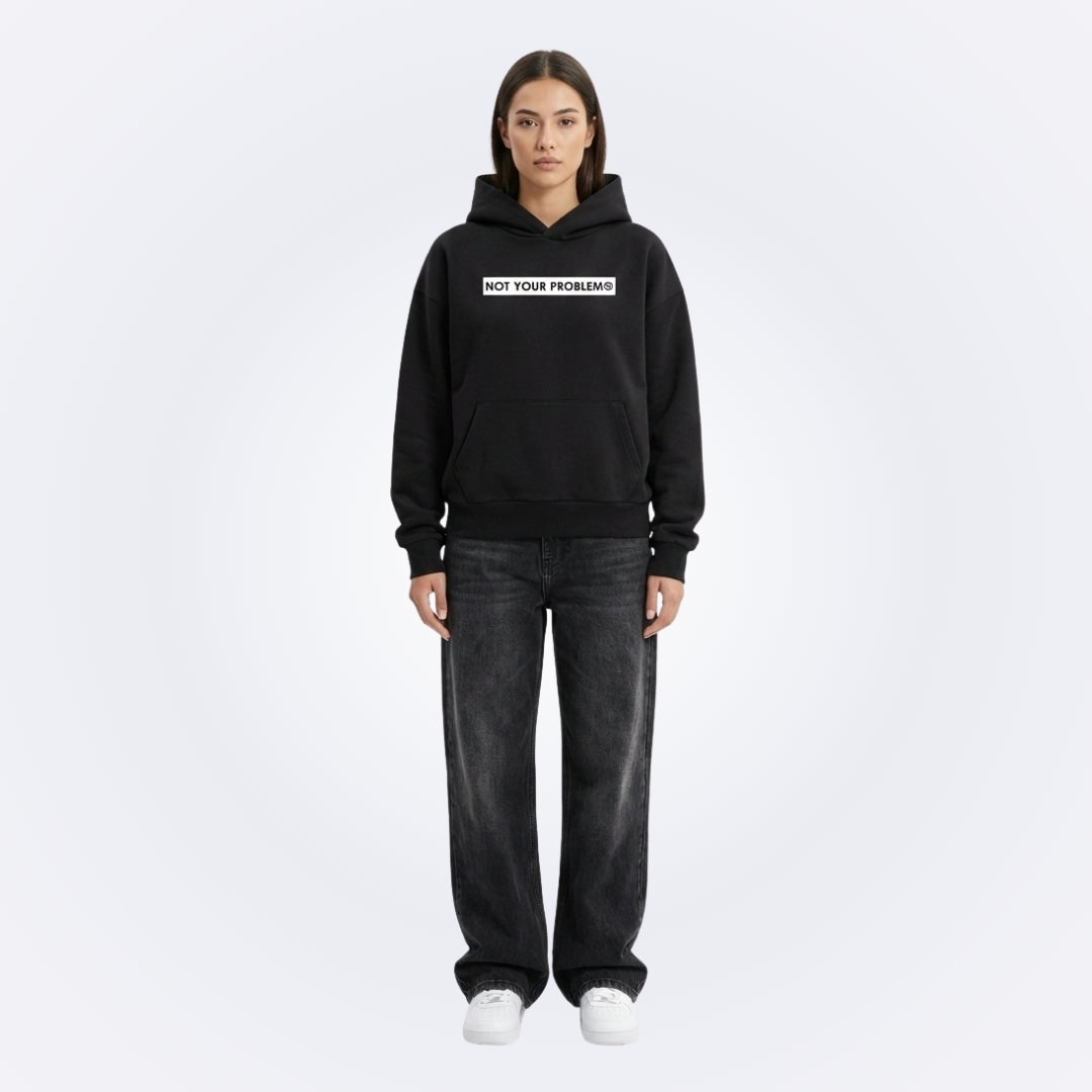 NOT Black Oversized Hoodie