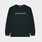 He's Just a Friend Black Longsleeve