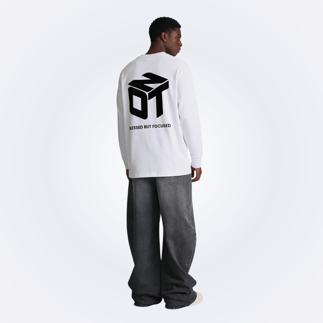 Blessed White Longsleeve