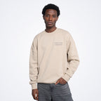 Signature Brown Oversized Sweatshirt