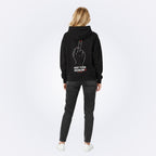 Nail Appointment Black Oversized Hoodie