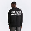 Signature Black Oversized Sweatshirt