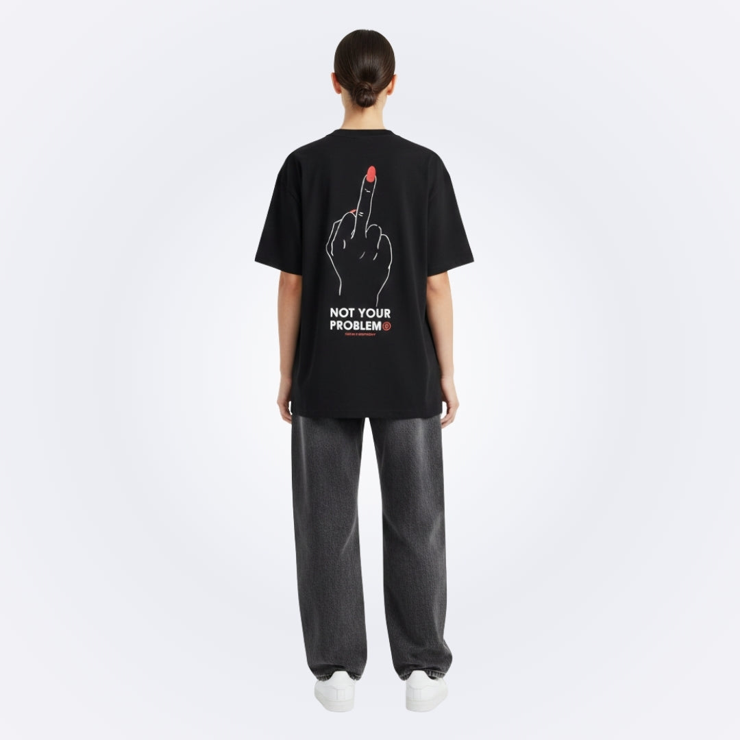 Nail Appointment Black Tee