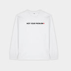 She's Just a Friend White Longsleeve