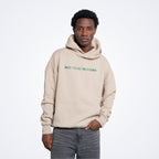 Signature Cream Oversized Hoodie