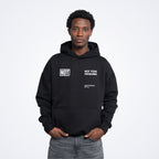 Blessed Black Oversized Hoodie