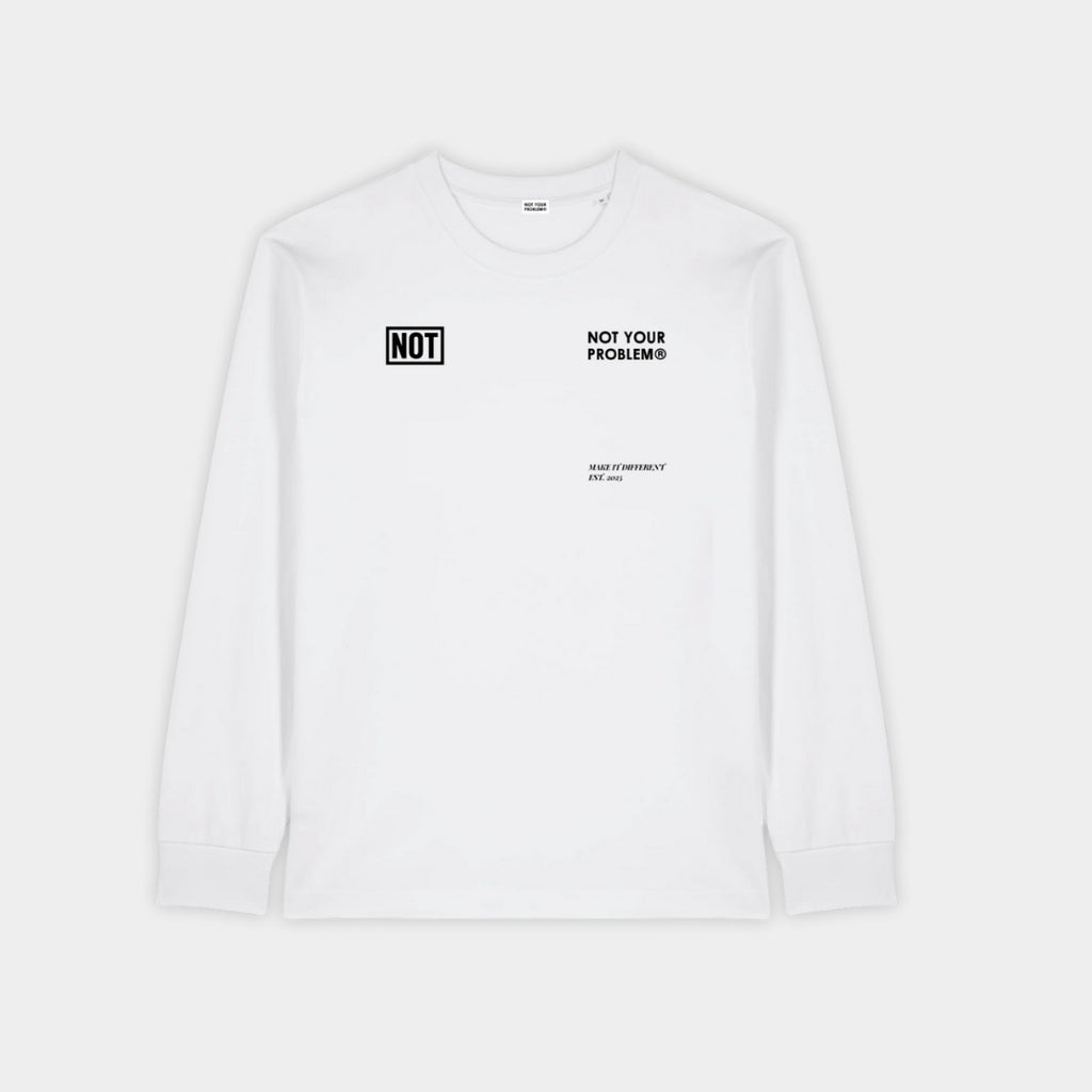 Blessed White Longsleeve
